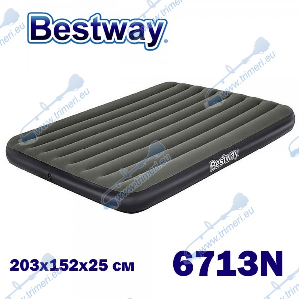 Надуваем матрак / дюшек Bestway 6713N, 203x152x25 см