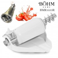 Адаптер за месомелачка, с приставка за домати и ваничка, BOHM BMG1033R, за MG1033R