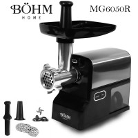 Месомелачка електрическа 500-1600W, с нож и решетки 3 мм, 5 мм, 7 мм, BOHM MG6050R