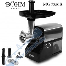 Месомелачка електрическа 500-1600W, с нож и решетки 3 мм, 5 мм, 7 мм, BOHM MG6050R
