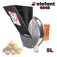 Мелачка електрическа за плодове и зеленчуци 1800W, 5 л, INOX, 400 кг/час, Elefant 4946