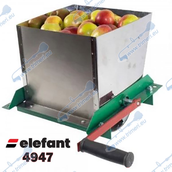 Мелачка ръчна за плодове и зеленчуци 6 л, INOX, Elefant 4947 Koza-Nova Mini