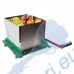 Мелачка ръчна за плодове и зеленчуци 6 л, INOX, Elefant 4947 Koza-Nova Mini
