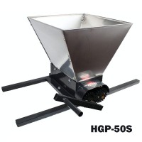 Гроздомелачка Elefant HGP-50S, INOX, 350-500 кг/час, 35 литра контейнер, ръчна