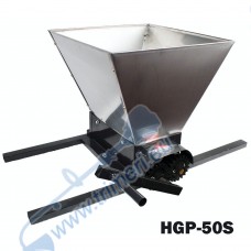 Гроздомелачка Elefant HGP-50S, INOX, 350-500 кг/час, 35 литра контейнер, ръчна