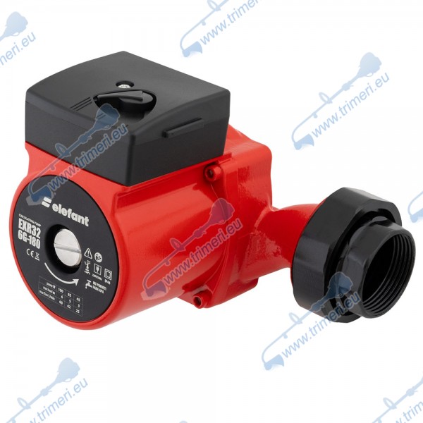 Циркулационна водна помпа Elefant EXR32 6G-180, 100W, 1.5", 60 л/мин