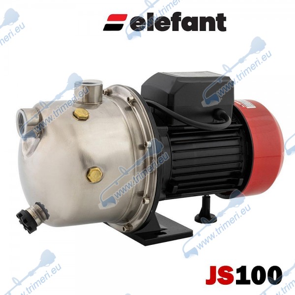 Градинска самозасмукваща водна помпа Elefant JS100, 1100W, 45 м напор, 60 л/мин дебит