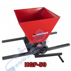 Гроздомелачка Elefant HGP-50, 300-500 кг/час, 35 литра, контейнер, ръчна