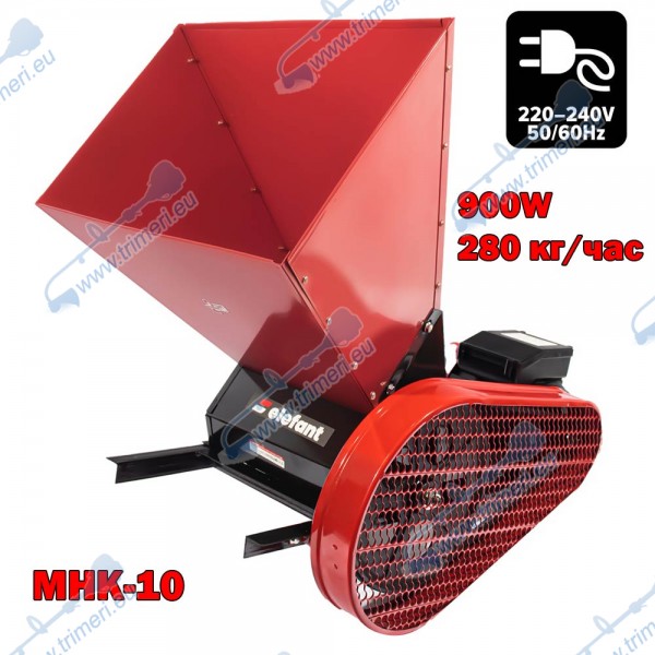Електрическа мелачка за плодове Elefant MHK-10, 900W, 25 л, 280 кг/час