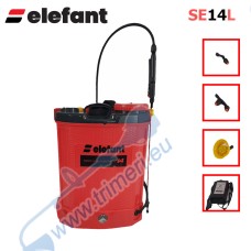 Акумулаторна пръскачка 14л, 12V/8Ah, 3 bar, Elefant SE14L