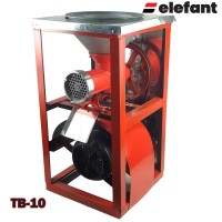 Месомелачка електрическа, чугунена, с INOX тава, Elefant TB-10, 1500W, 150-300 кг/час капацитет