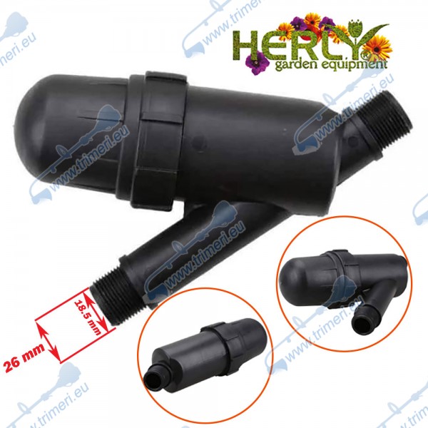 Филтър за капково напояване 3/4", HERLY 13177007, 5 куб.м/час