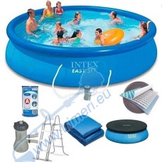 Басейн с надуваем ринг, размери 457х107см, INTEX Easy Set 26166NP (54908NP)