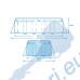 Басейн INTEX 26356NP Ultra XTR Frame с конструкция, размери 549x274x132см