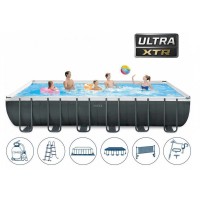 Басейн Intex 26368NP Ultra XTR Frame с метална конструкция размери 732x366x132см