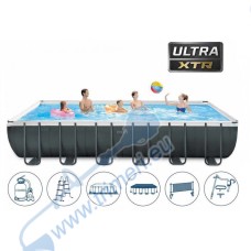 Басейн Intex 26368NP Ultra XTR Frame с метална конструкция размери 732x366x132см