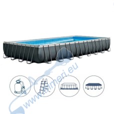 Басейн с метална конструкция 975x488x132см INTEX 26374NP Ultra Frame
