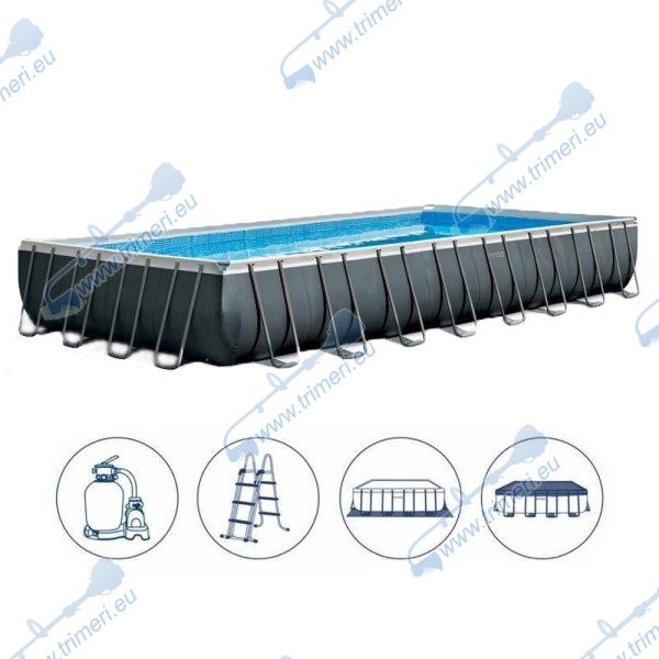 Басейн с метална конструкция 975x488x132см INTEX 26374NP Ultra Frame