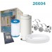 Филтърна помпа за басейни, с картушен филтър, INTEX 26604 Krystal Clear, 45W, 2006 л/ч