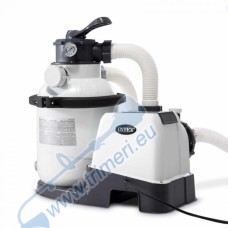 Помпа за басейни, с пясъчен филтър, 190W, INTEX 26644 Crystal Clear