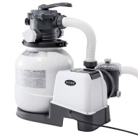 Филтърна пясъчна помпа за басейни INTEX SX2100 Krystal Clear 7900 л/ч, 220V