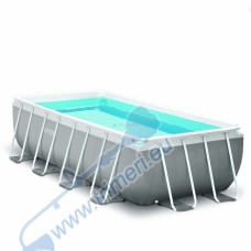Басейн с метална рамка 400х200х100см. с филтърна помпа, INTEX 26788NP, PRISM FRAME SQUARE