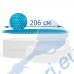 Соларно покривало за басейн 244 см, INTEX 28010-1 (29020) Krystal Clear Pool Basics