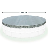 Покривало INTEX 28040 Deluxe за сглобяем басейн 488 см.