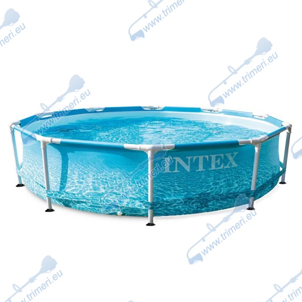 Басейн с метална рамка, помпа и филтър 305х76см Intex 28208NP
