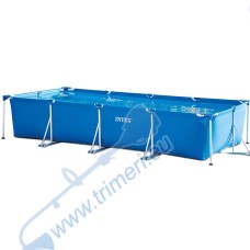 Басейн с метална рамка, помпа и филтър 450х220х83см Intex 28274NP