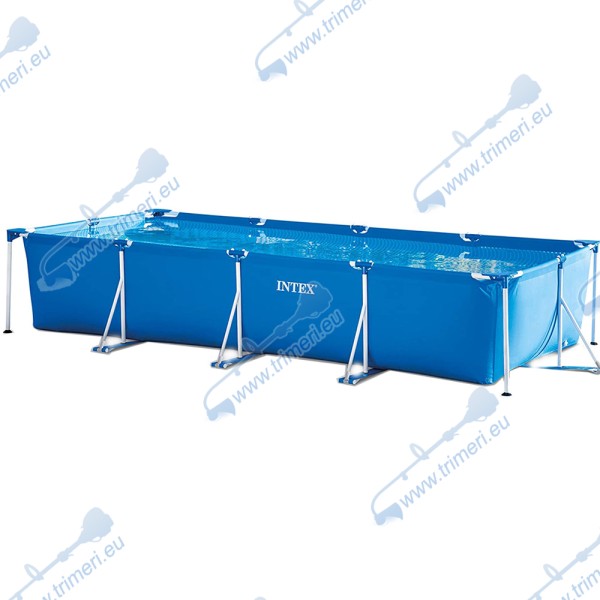 Басейн с метална рамка, помпа и филтър 450х220х83см Intex 28274NP