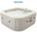 Надуваемо джакузи INTEX 28472NP PureSpa Chevron Bubble Deluxe, 196x71 см, до 6 човека