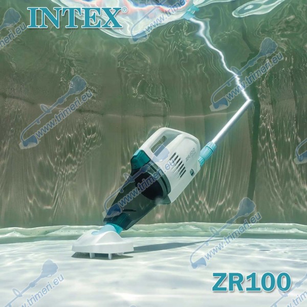 Акумулаторна подочистачка за басейн INTEX ZR100 (28626), 239 см, USB зареждане