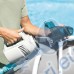 Акумулаторна подочистачка за басейн INTEX 28628 ZR200, с телескопична дръжка 280 см