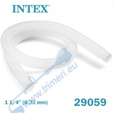 Маркуч за филтърна помпа за басейн, 150 см, 1 1/4", INTEX 29059 Krystal Clear