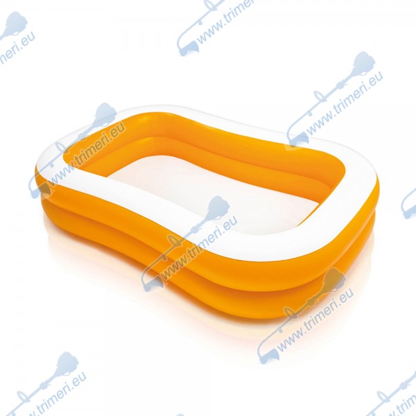 Семеен надуваем басейн Мандарин INTEX Mandarine Family 57181NP 229х147х46см.