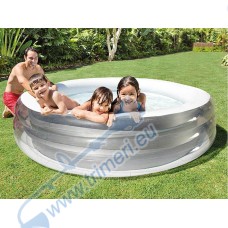 Надуваем басейн INTEX 57192NP Family размери 229x51см.