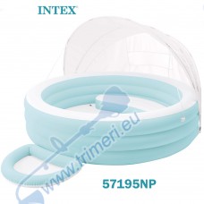 Басейн детски 221x137 см, INTEX 57195NP Swim Centre Canopy Lounge, със сенник