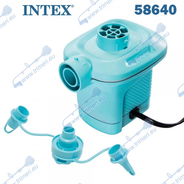 Електрическа помпа за надуваеми изделия, INTEX 58640 Quick-Fill AC, 650 л/мин