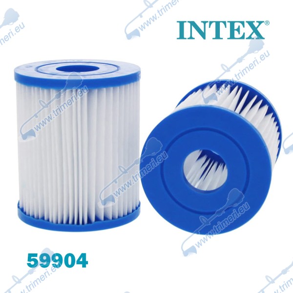Филтър картушен за филтърна помпа, тип "E", INTEX 59904, к-т 2бр.