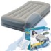 Надуваем дюшек Intex 64116NP Pillow Rest Mid-Rise Airbed размери 99x191x30см