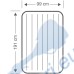 Надуваем дюшек Intex 64116NP Pillow Rest Mid-Rise Airbed размери 99x191x30см