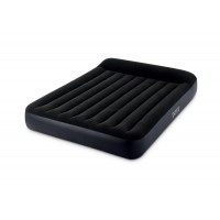 Надуваем дюшек 152x203х25см с вградена възглавница, Pillow Rest Classic, INTEX 64143