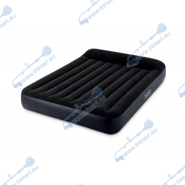 Надуваем дюшек 152x203х25см с вградена възглавница, Pillow Rest Classic, INTEX 64143