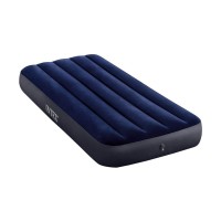 Надуваем матрак INTEX 64756 Classic Downy 76x191x25см.