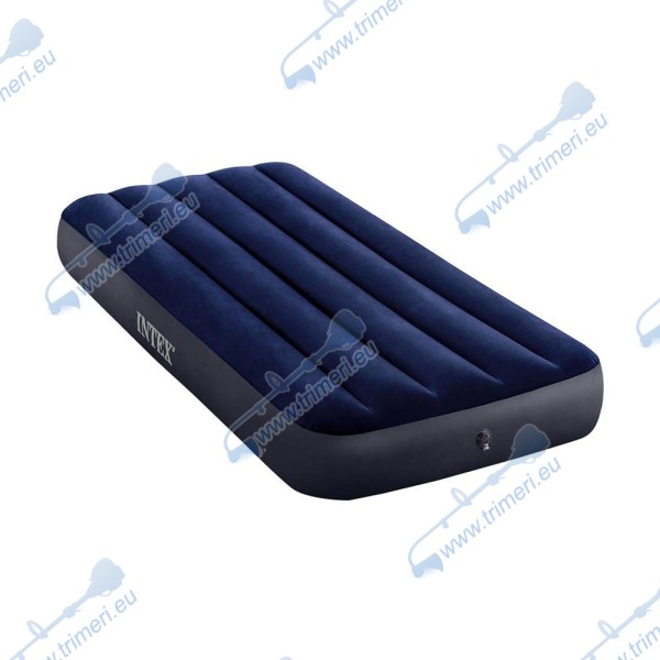Надуваем матрак INTEX 64756 Classic Downy 76x191x25см.