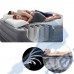 Матрак надуваем 203x152x25 см, вградена крачна помпа, INTEX 64763 Queen Dura-Beam Downy Airbed