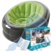 Надуваем кралски стол INTEX 66582NP EMPIRE, 112x109x69см.