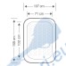 Надуваемо детско легло / матрак, 107x168x25см, INTEX 66810NP Kids Travel Bed Set