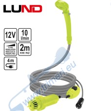Портативен душ за къмпинг 12V, LUND 82991. 60W, 10 л/мин